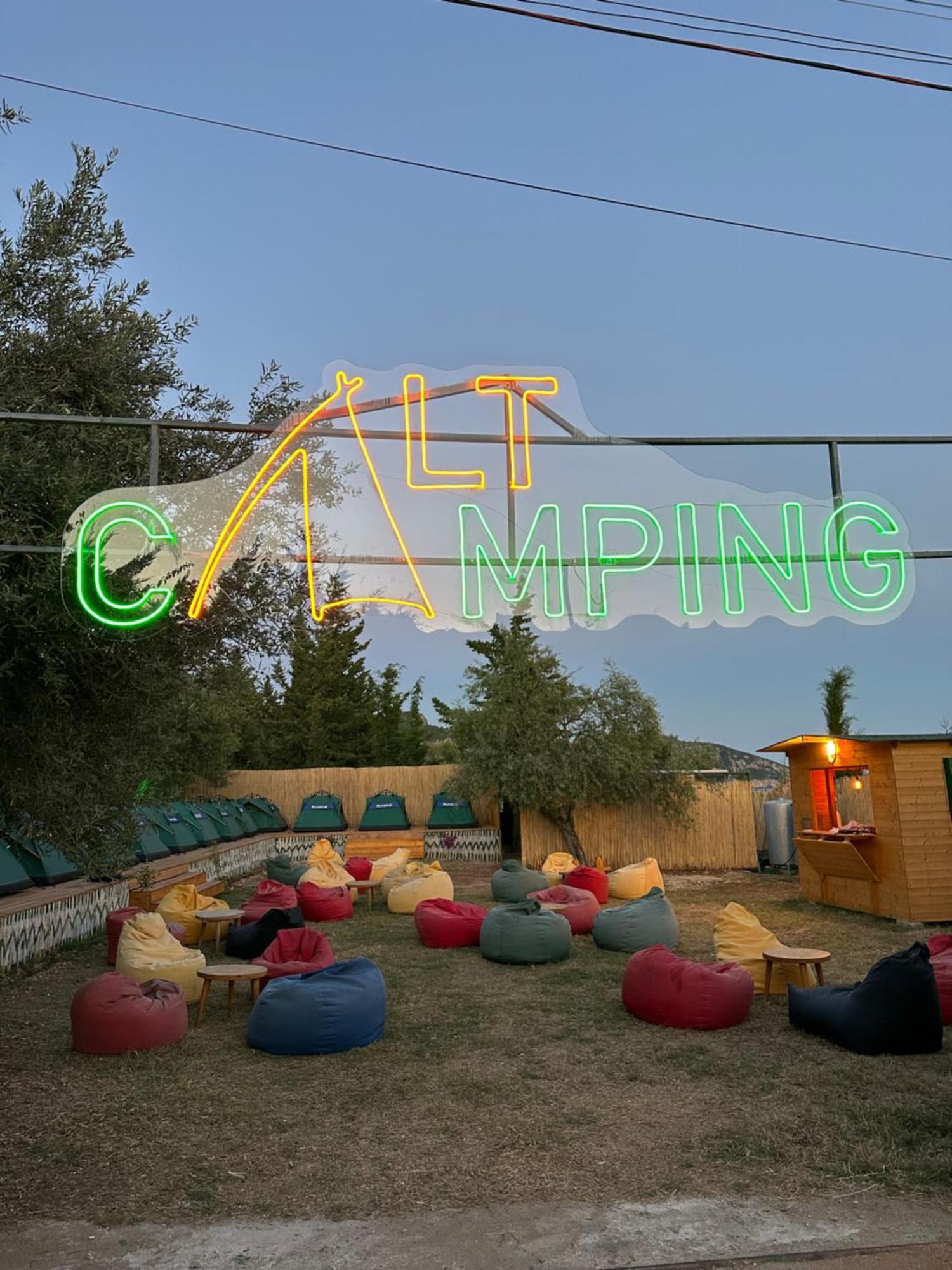 Alt Camping Hotell Dhërmi Eksteriør bilde